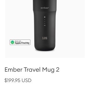 Ember tumbler Mug 2 with apple find NRAND NEW SEALED BOX
